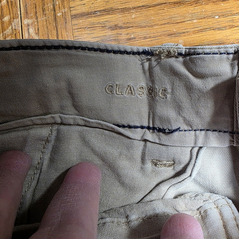 American Eagle Men's Size 32 Shorts Classic Light Brown - Picture 4 of 7